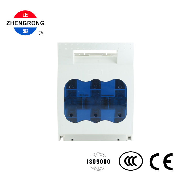 3 قطب فیوز سوئیچ قطع کننده 250A 690V DIN ریل