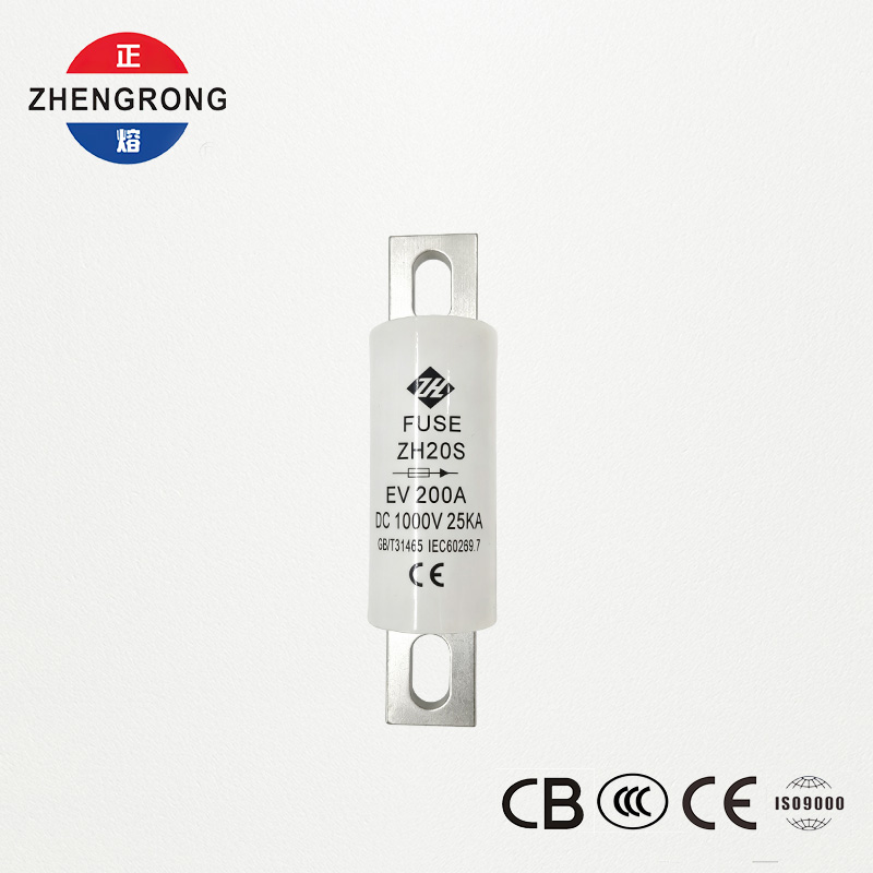 فیوز EV DC 200A 1000V (ZH20S) | ظرفیت شکست 25 کیلو آمپر | دارای گواهی IEC60269