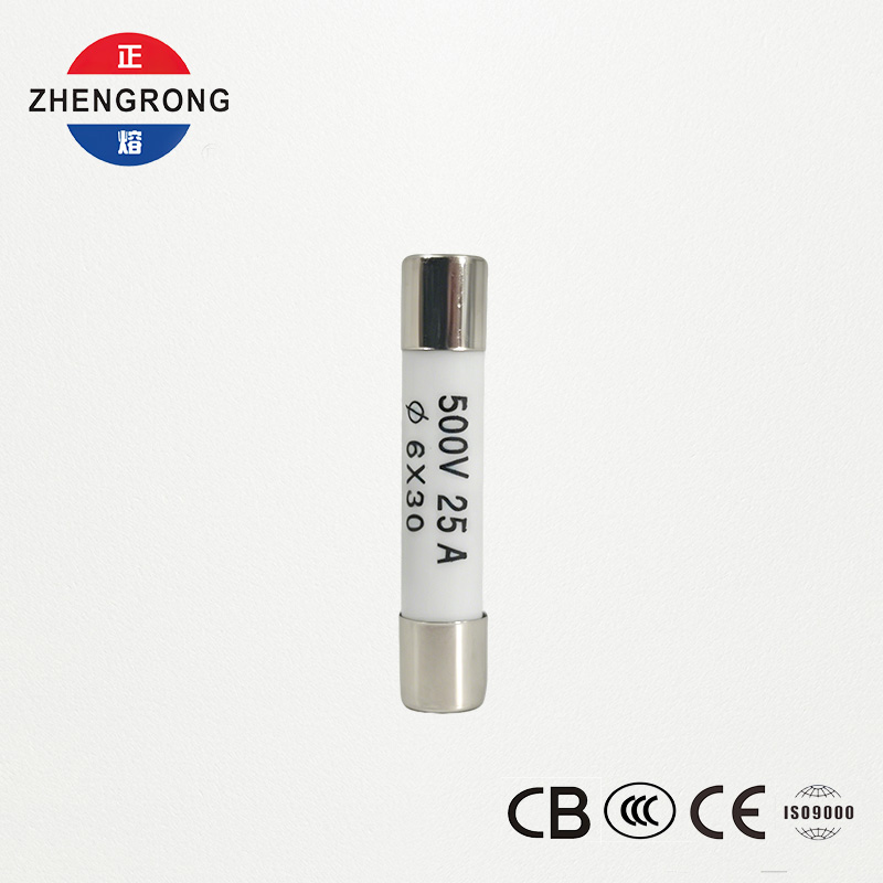 فیوز 25A R058 6*30mm با کیفیت بالا برای توزیع کنندگان بین المللی