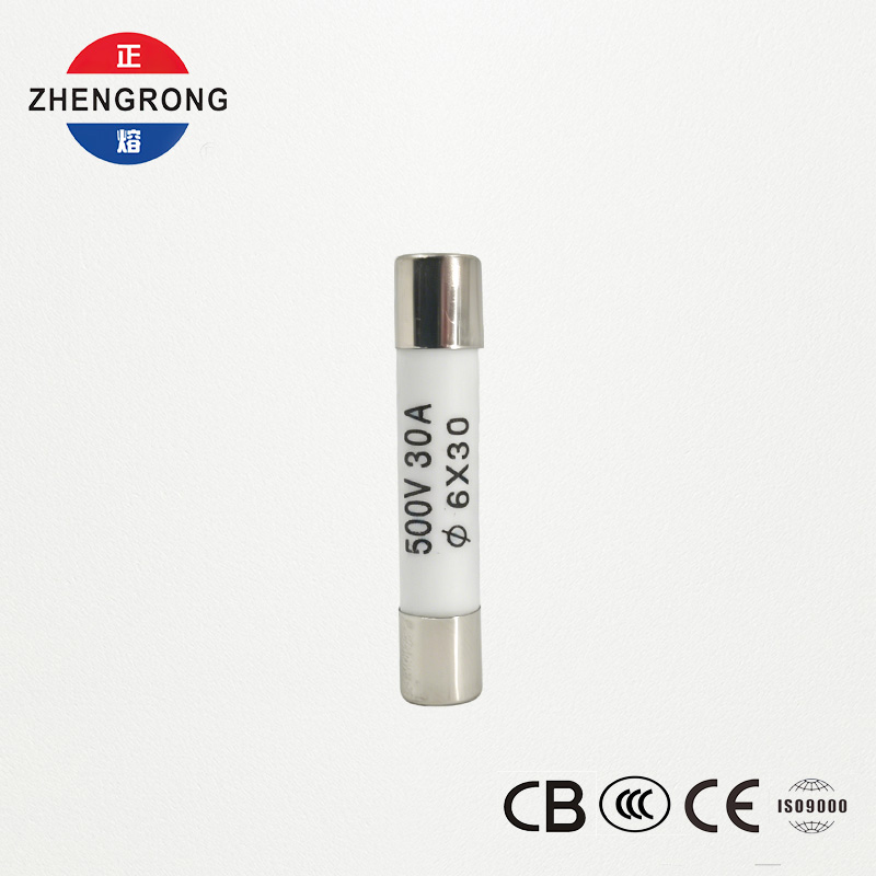 فیوز 30A R058 6*30mm با کیفیت بالا برای توزیع کنندگان بین المللی