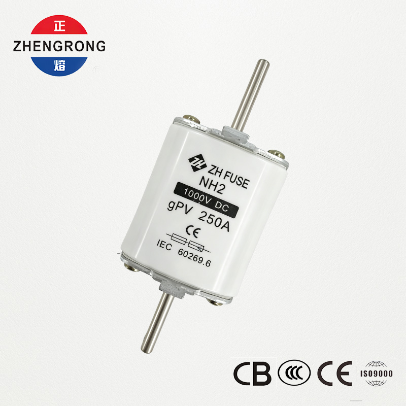 فیوز فتوولتائیک GPV 1000 ولت NH2 250A DC - دارای گواهی IEC 60269.6