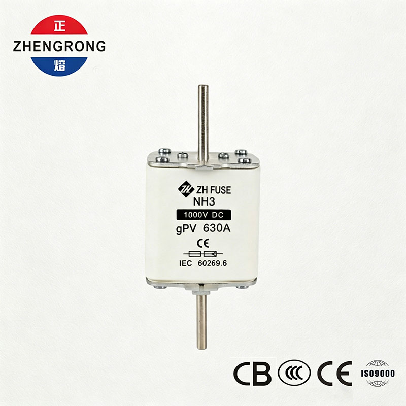 فیوز NH3 1000 ولت DC 630A gPV برای سیستم های PV خورشیدی