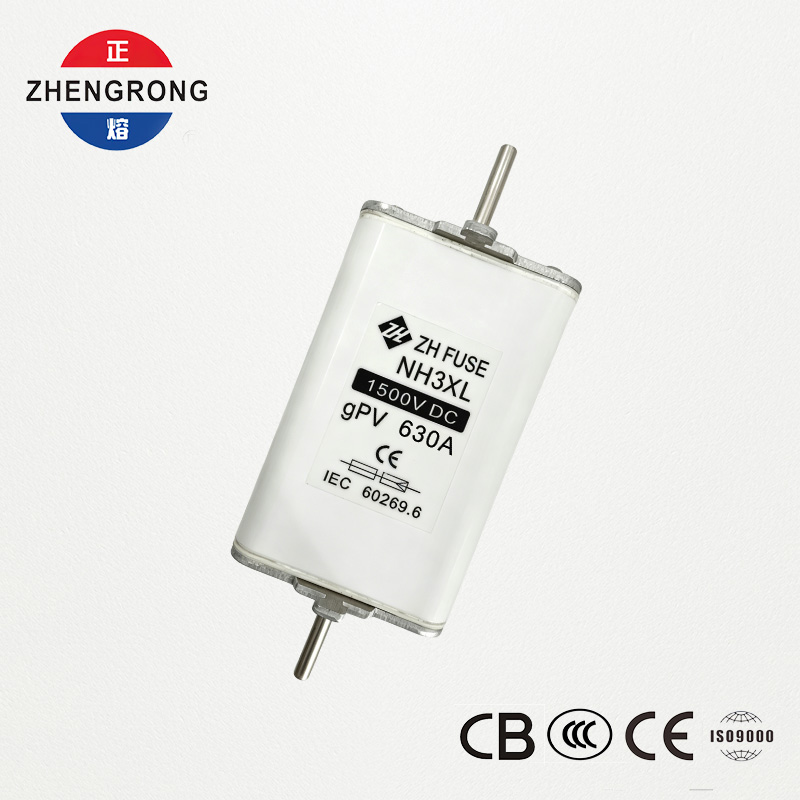 فیوز فتوولتائیک NH3XL 630A 1500V DC gPV - دارای گواهی IEC 60269.6