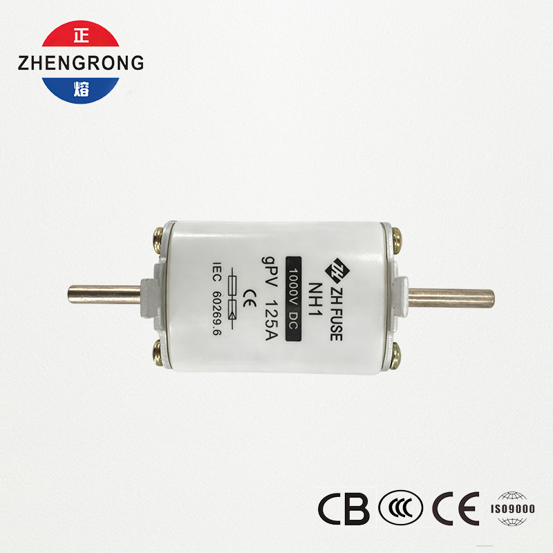 فیوز PV DC NH1 125A 1000V | CE و IEC 60269.6 مورد تایید برای آرایه های خورشیدی