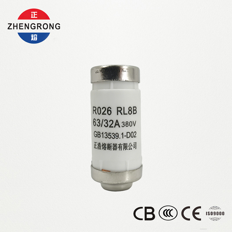 فیوز RL8B R026 380V | استاندارد 32A/63A D02