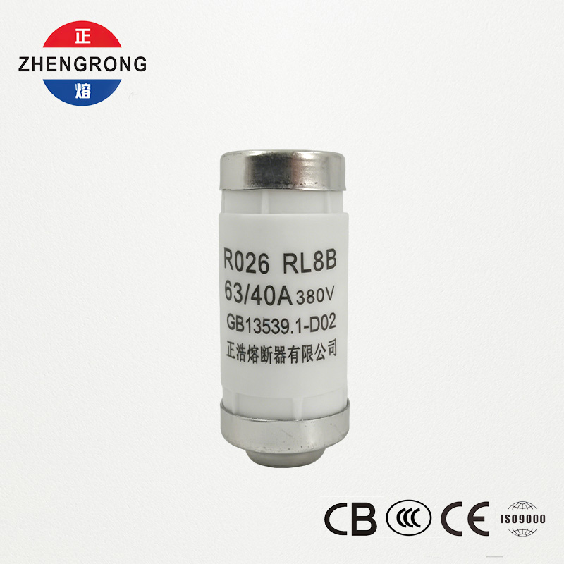 فیوز استوانه ای RL8B R026 40A 380V D02