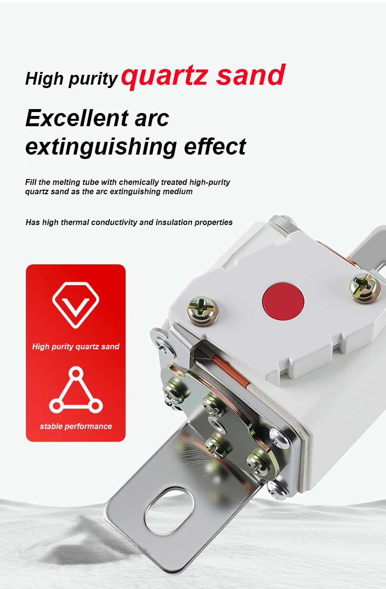 فیوزهای RSF-1K 500V-315A BC100KA