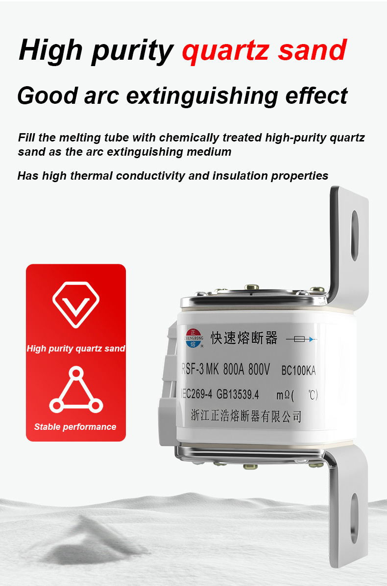 لینک های فیوز RSF-3MK 800V-800A BC100KA